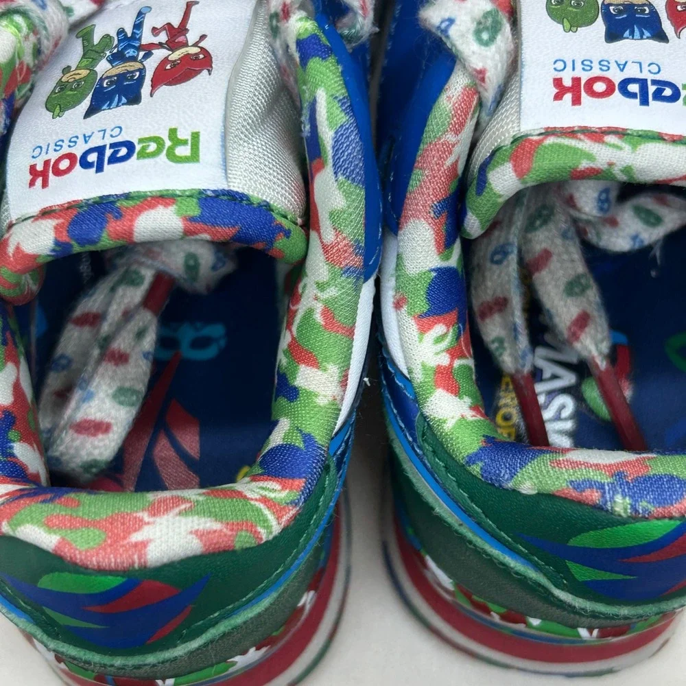 Reebok Classic PJ Masks Kids Shoes Sneakers Multicolor 10020054 Size 12 Kids